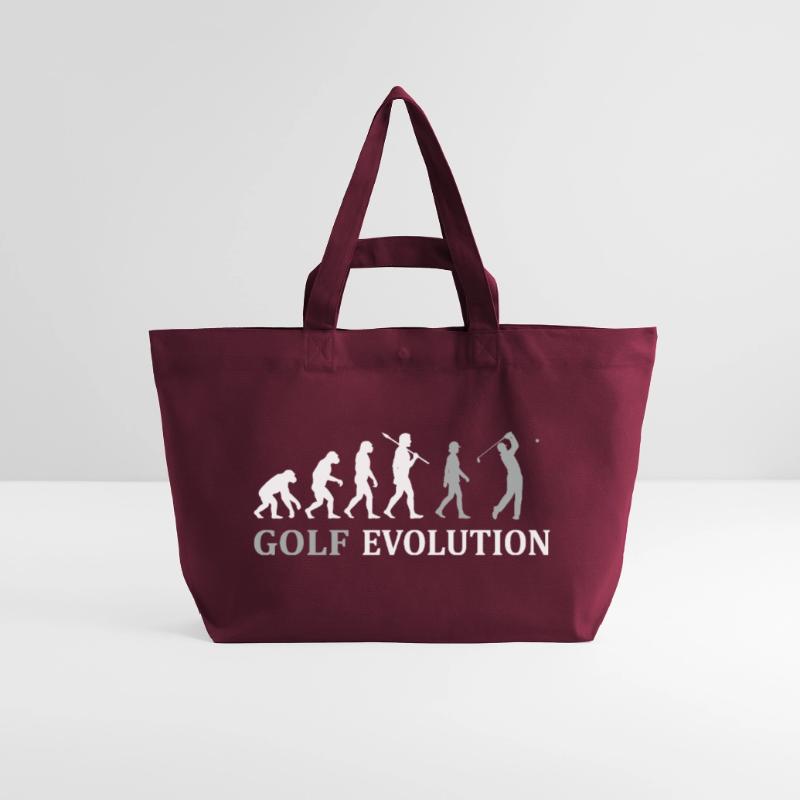Golf Evolution – Das perfekte Golfer Geschenk Recycelte Shopping Bag von Stanley/Stella