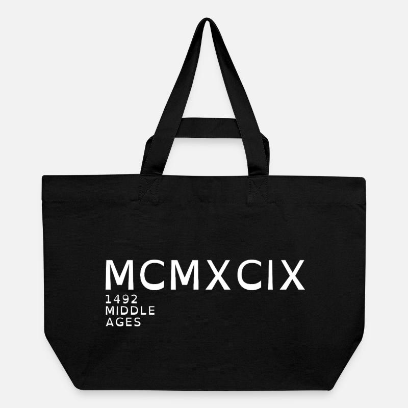 1999_LINE_white - Cabas recyclé Stanley/Stella - noir