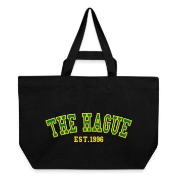 The Hague Est. 1996 - Recycled Shopping Bag Stanley/Stella - black - Front