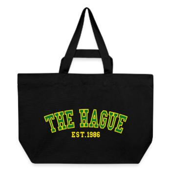 The Hague Est. 1986 - Recycled Shopping Bag Stanley/Stella - black - Front