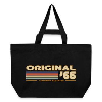 1966 - Recycled Shopping Bag Stanley/Stella - black - Front