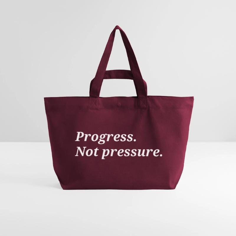 Progrès. Pas de pression. Cabas recyclé Stanley/Stella