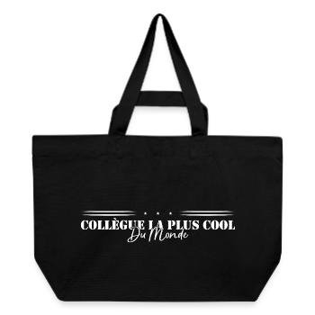 Collègue le plus cool du monde - Cabas recyclé Stanley/Stella - noir - Devant