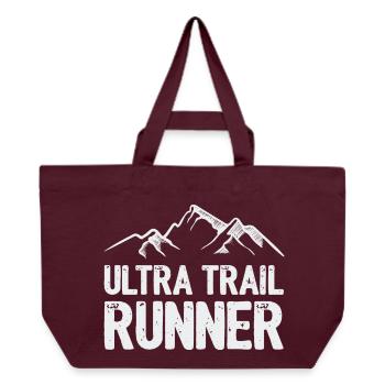 Ultra Trail Runner - Recycled Shopping Bag Stanley/Stella - burgundy - Front