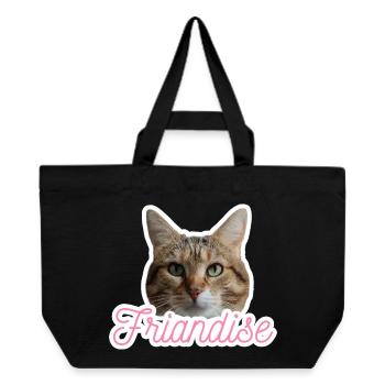 Missty friandise - Cabas recyclé Stanley/Stella - noir - Devant