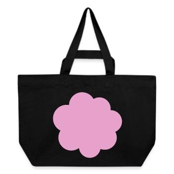 Bunny rabbit tail - Recycled Shopping Bag Stanley/Stella - black - Front