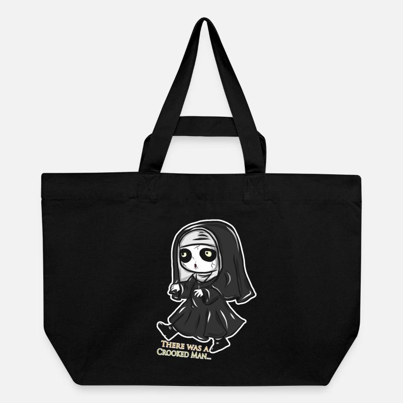 Valac Nonne Halloween Geschenk - Recycelte Shopping Bag von Stanley/Stella - Schwarz