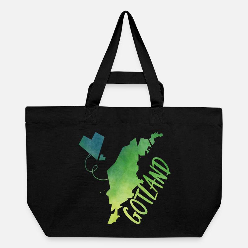 Gotland - Cabas recyclé Stanley/Stella - noir