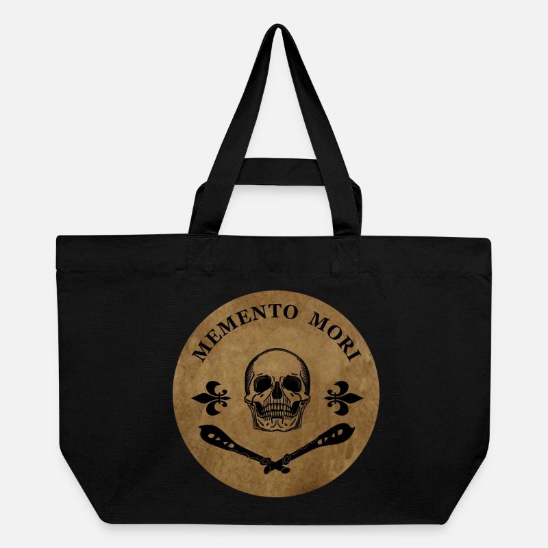Memento Mori - Cabas recyclé Stanley/Stella - noir
