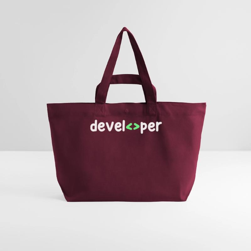 Développeur Code Scripting Debug Informatik Geek Cabas recyclé Stanley/Stella