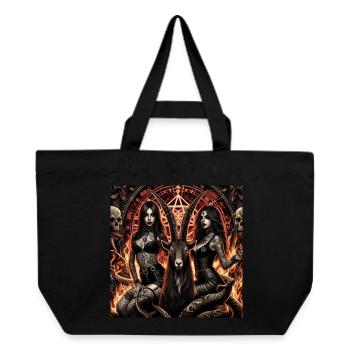 Vivre avec Satan - Cabas recyclé Stanley/Stella - noir - Devant
