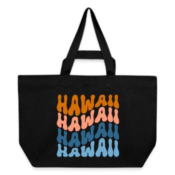 Hawaï - Cabas recyclé Stanley/Stella - noir - Devant