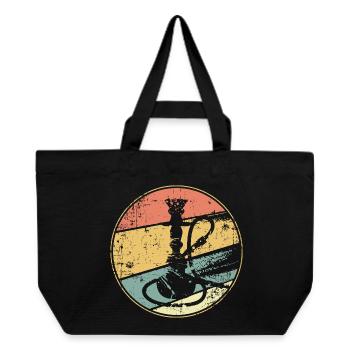 Vintage Shisha - Recycled Shopping Bag Stanley/Stella - black - Front