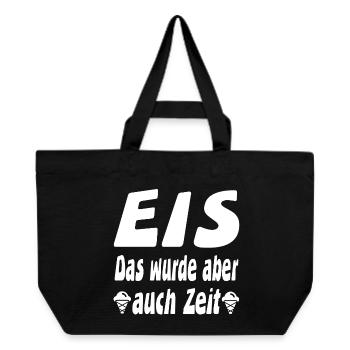 Eis - Recycled Shopping Bag Stanley/Stella - black - Front