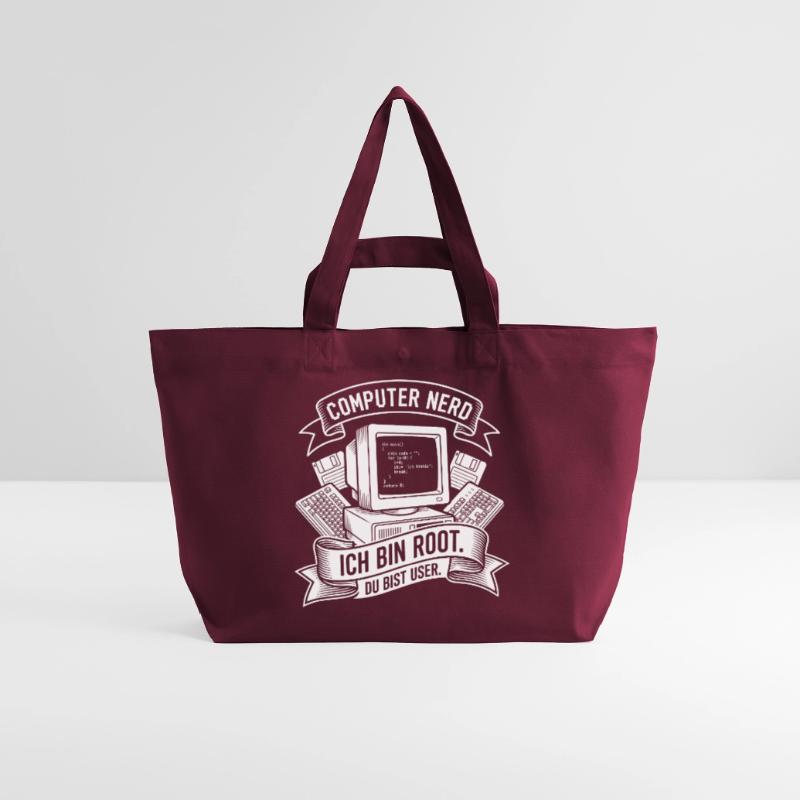 Ich bin Root Computer Nerd Recycelte Shopping Bag von Stanley/Stella