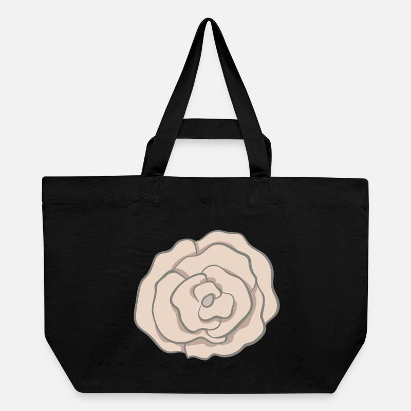 Fleur - Cabas recyclé Stanley/Stella - noir