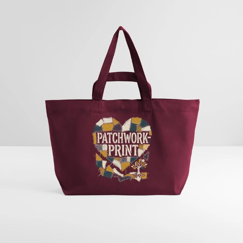 Impression patchwork Cabas recyclé Stanley/Stella