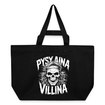 Wild Skull Design - Recycled Shopping Bag Stanley/Stella - black - Front