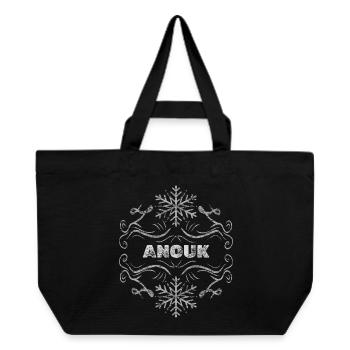 Maedchenname Anouk - Recycelte Shopping Bag von Stanley/Stella - Schwarz - Vorne