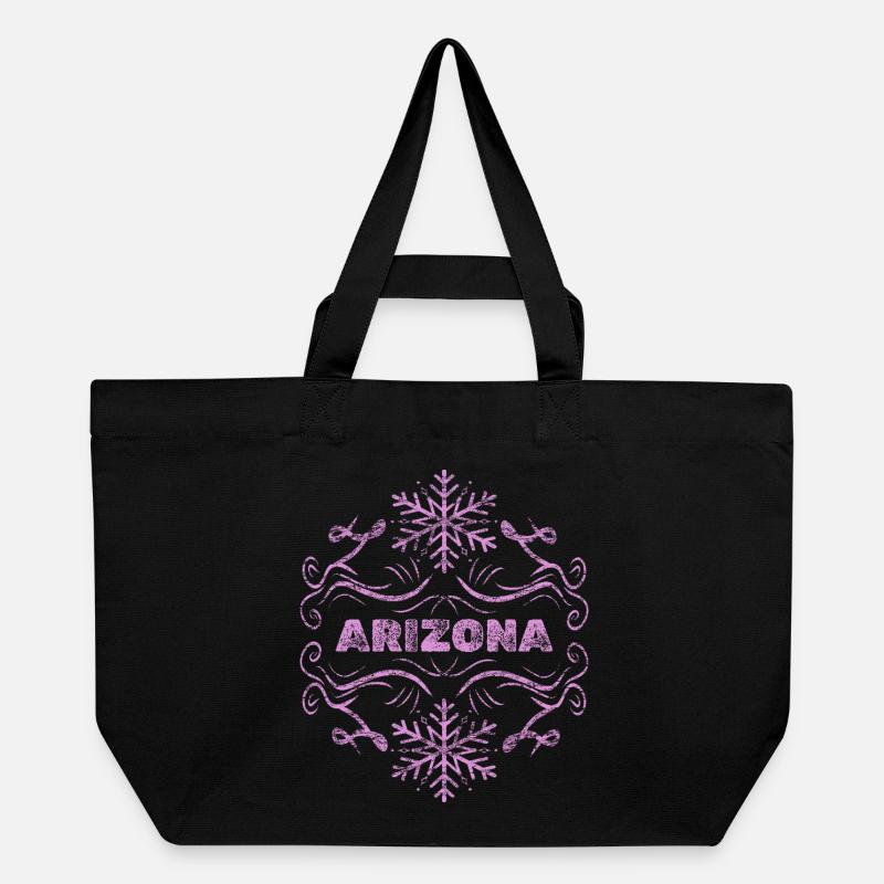 Arizona - Recycelte Shopping Bag von Stanley/Stella - Schwarz