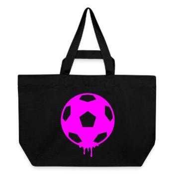 Football féminin - Cabas recyclé Stanley/Stella - noir - Devant