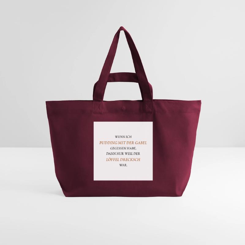 Pudding with a fork Recycled Shopping Bag Stanley/Stella