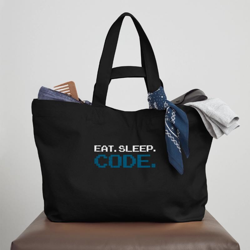 Programming code computer science Recycled Shopping Bag Stanley/Stella