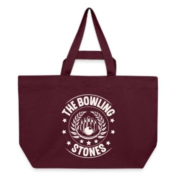Bowling - Cabas recyclé Stanley/Stella - bordeaux - Devant
