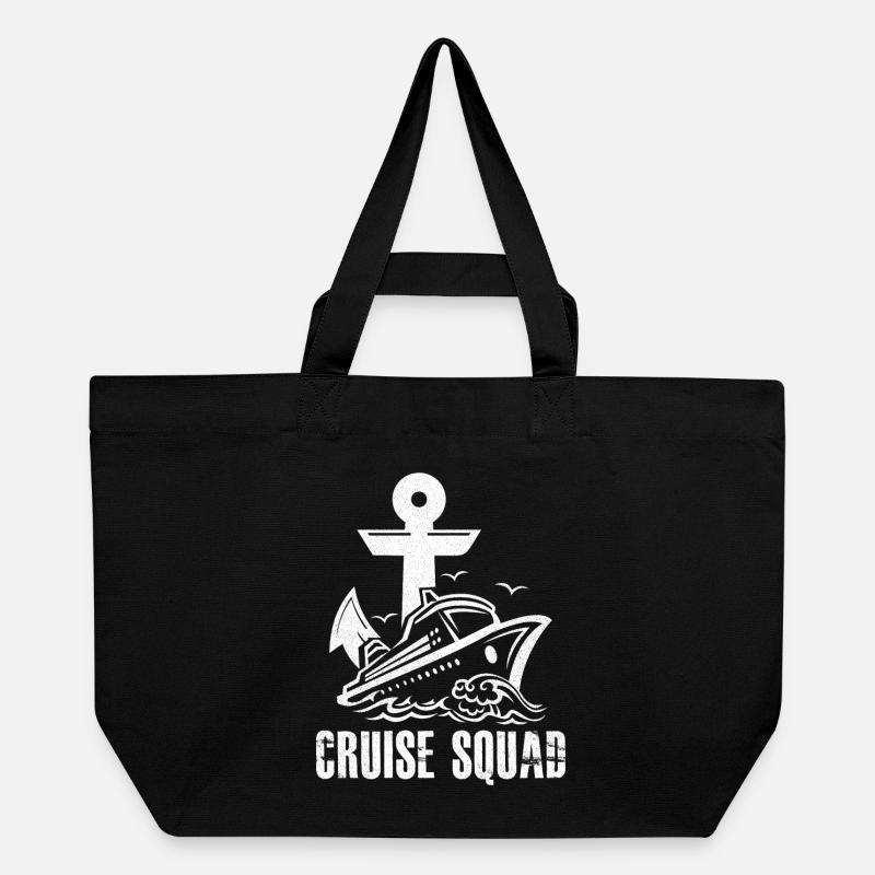 Cruise Ship Cruise Squad Cruise - Cabas recyclé Stanley/Stella - noir