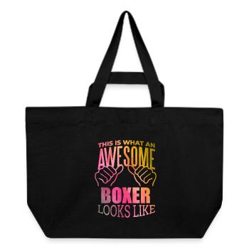 Boxen - Recycelte Shopping Bag von Stanley/Stella - Schwarz - Vorne
