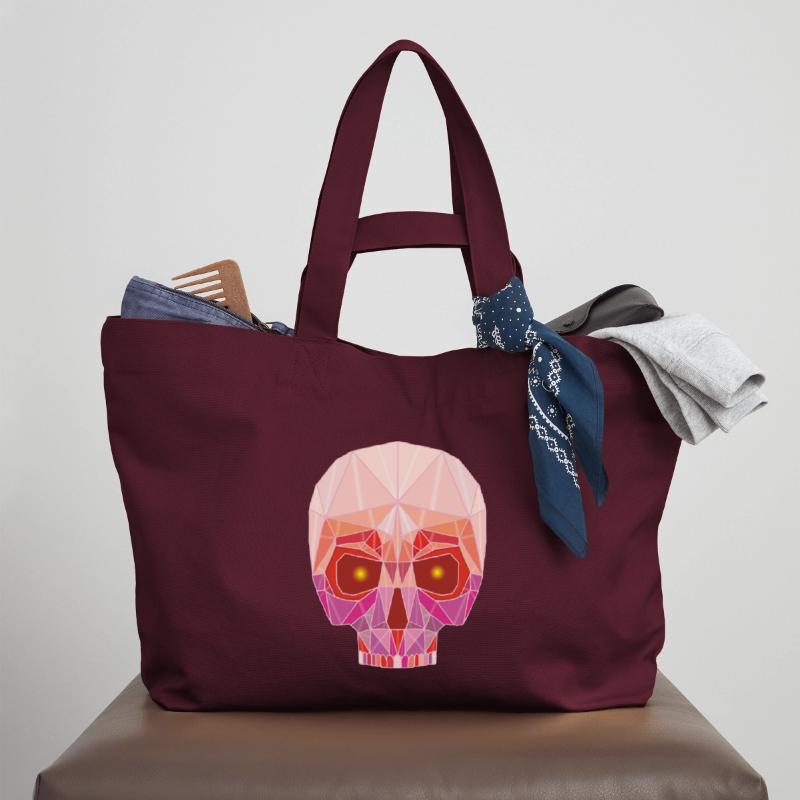 Ruby Skull Recycled Shopping Bag Stanley/Stella