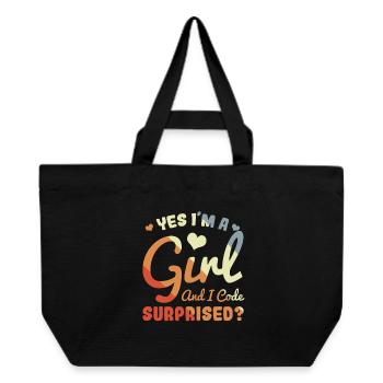 Developer - Recycled Shopping Bag Stanley/Stella - black - Front