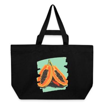 Papaya - Recycelte Shopping Bag von Stanley/Stella - Schwarz - Vorne