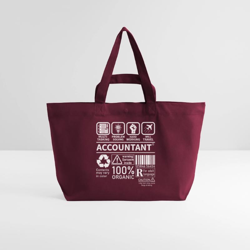 Accountant Multi Tasking Problem Solving Recycled Shopping Bag Stanley/Stella