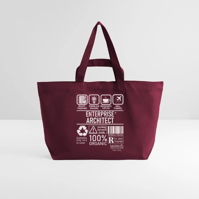 Enterprise Architect multi tasking problem solving Recycelte Shopping Bag von Stanley/Stella