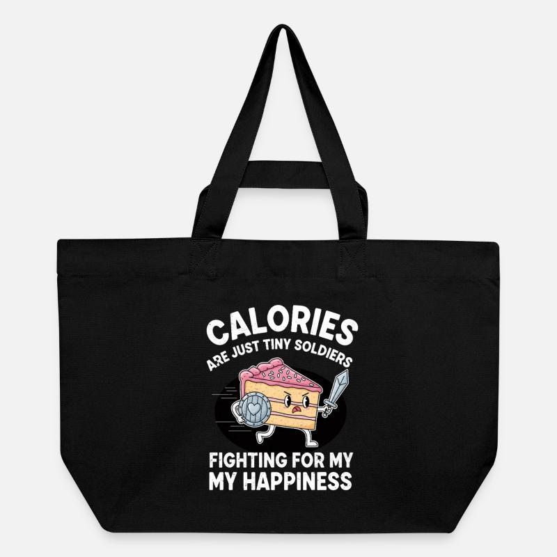 Cake Warrior Lutte pour le Bonheur - Cabas recyclé Stanley/Stella - noir