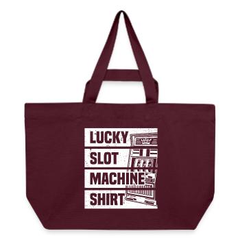 Lucky Slot Machine Casino Jeux d’argent - Cabas recyclé Stanley/Stella - bordeaux - Devant