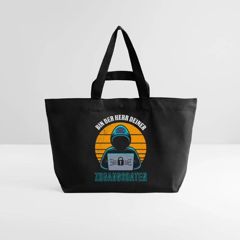 Science Coder BIN DER HERR DEINER ZUGANGSDATEN Recycelte Shopping Bag von Stanley/Stella