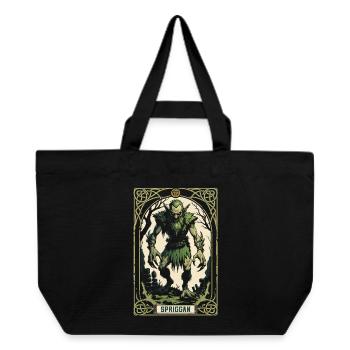Spriggan Mythologische Kreaturen - Recycelte Shopping Bag von Stanley/Stella - Schwarz - Vorne
