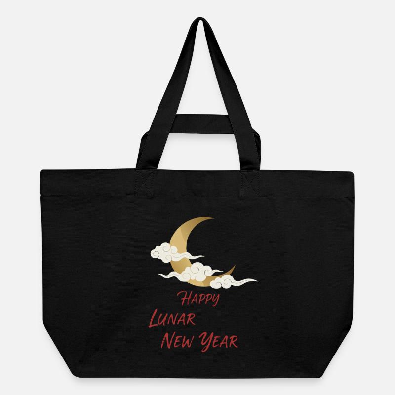Joyeux nouvel an lunaire - Cabas recyclé Stanley/Stella - noir