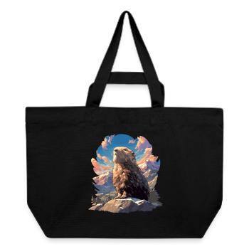 Lemmings Lemming - Recycled Shopping Bag Stanley/Stella - black - Front