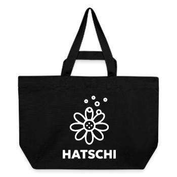 Hatschi Blossom Magic - Recycled Shopping Bag Stanley/Stella - black - Front