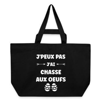 Easter egg hunt - Recycled Shopping Bag Stanley/Stella - black - Front