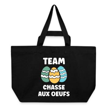 Easter, egg hunt - Recycled Shopping Bag Stanley/Stella - black - Front