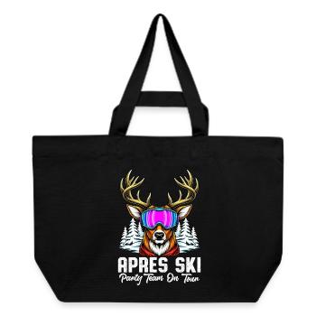 Apres Ski Party Team On Tour - Recycled Shopping Bag Stanley/Stella - black - Front