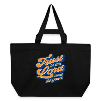 Christian Jesus God Worship Faith Religious - Recycled Shopping Bag Stanley/Stella - black - Front