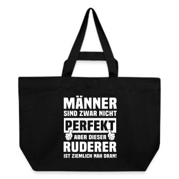 Rower - Recycled Shopping Bag Stanley/Stella - black - Front