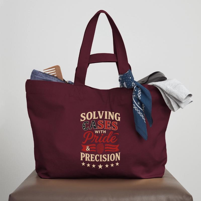 Forensic Nurse Practitioner Pride & Precision Recycled Shopping Bag Stanley/Stella