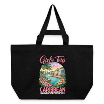 Voyage filles dans les Caraïbes 2026 - Cabas recyclé Stanley/Stella - noir - Devant