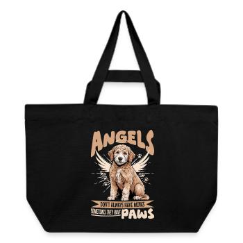 Goldendoodle Dog Breed - Recycled Shopping Bag Stanley/Stella - black - Front